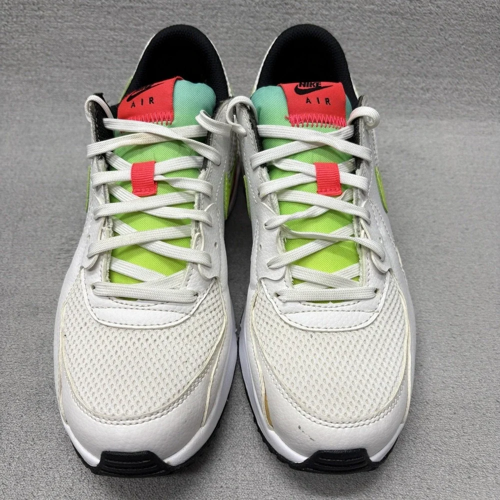 Nike Air Max Excee White Volt Womens Size 7.5‎ CW5606 100
